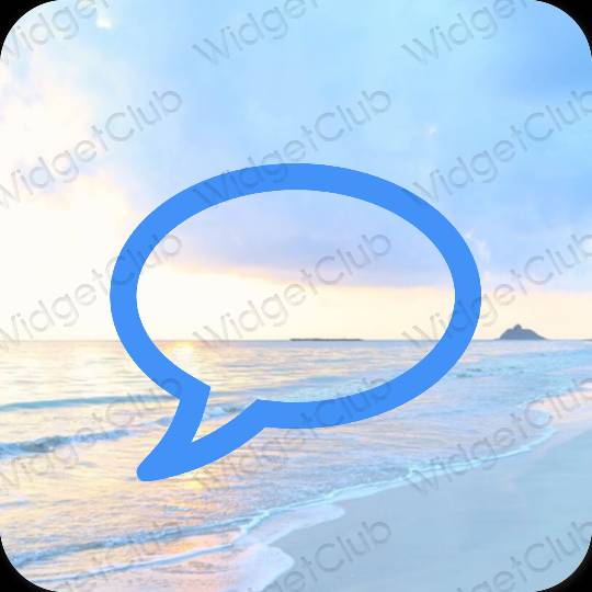 Estetski ljubičasta Simeji ikone aplikacija