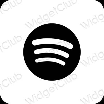 Estetik Spotify uygulama simgeleri