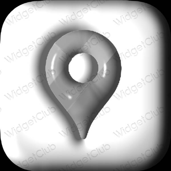 Icone delle app Google Map estetiche