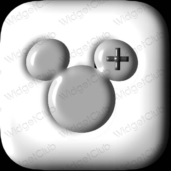 Icônes d'application Disney esthétiques