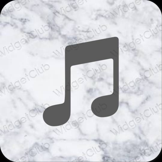 Estética Apple Music iconos de aplicaciones