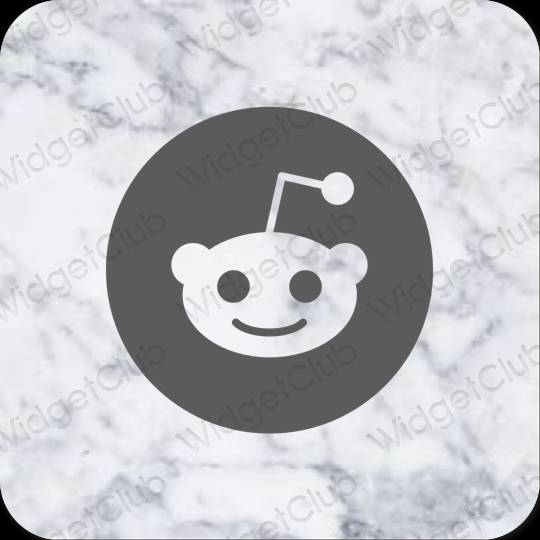Estética Reddit iconos de aplicaciones