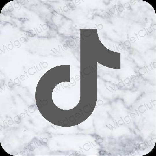 Icônes d'application TikTok esthétiques