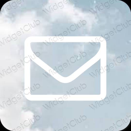 Estética Mail iconos de aplicaciones