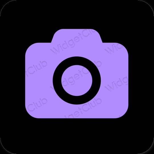 Esthetische Camera app-pictogrammen