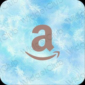 Æstetisk Brun Amazon app ikoner