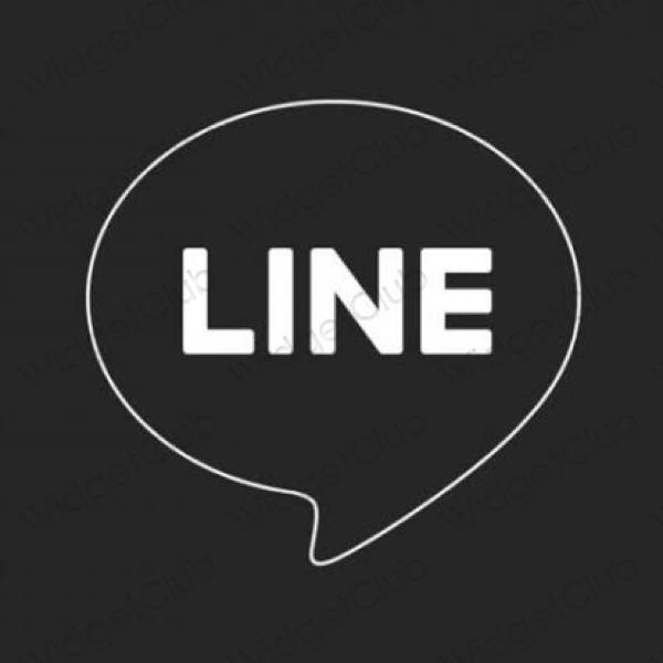 Estetske LINE ikone aplikacij