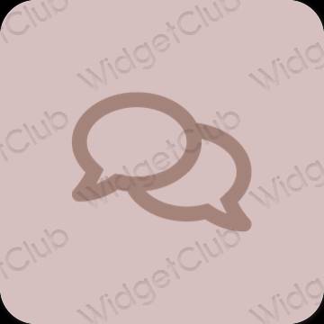 Естетичен розово Safari икони на приложения