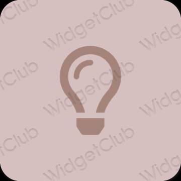 Estetico rosa Safari icone dell'app