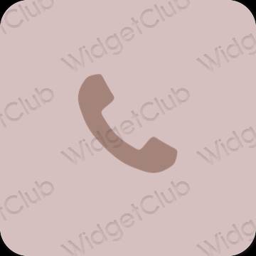 Ästhetisch Rosa Phone App-Symbole