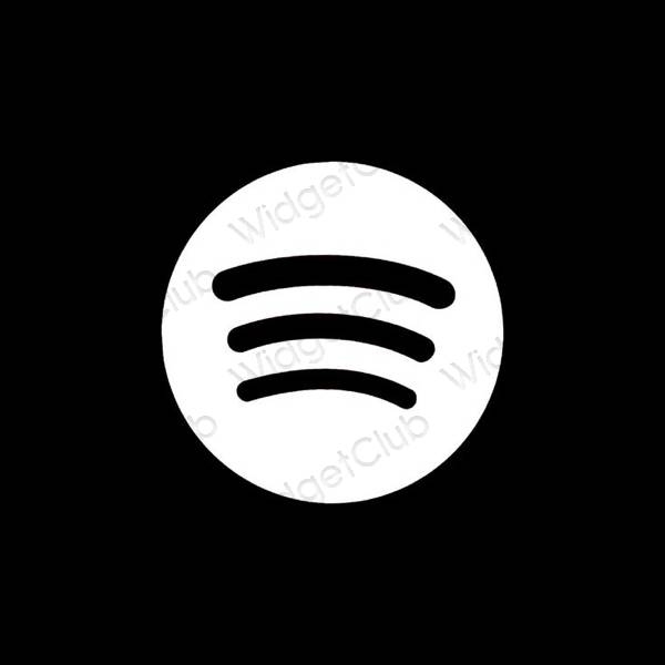 Æstetiske Spotify app-ikoner