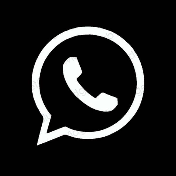 Estetyczne WhatsApp ikony aplikacji