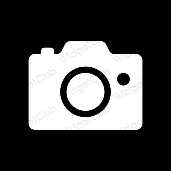 Esthetische Camera app-pictogrammen