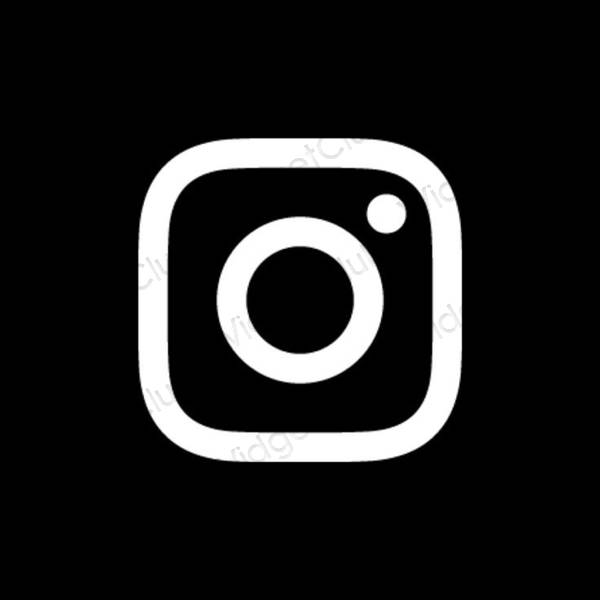 Естетични Instagram икони на приложения