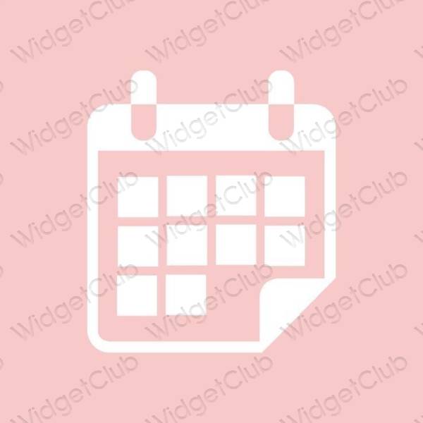 جمالية Calendar أيقونات التطبيقات