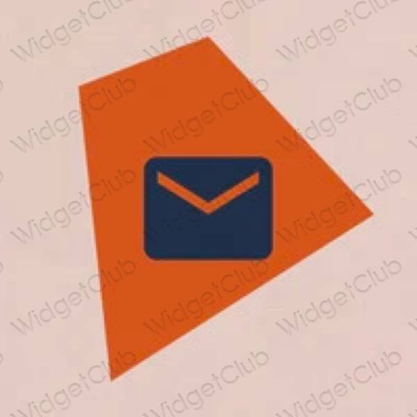 جمالية Mail أيقونات التطبيقات