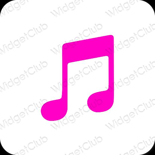 Estética Apple Music iconos de aplicaciones