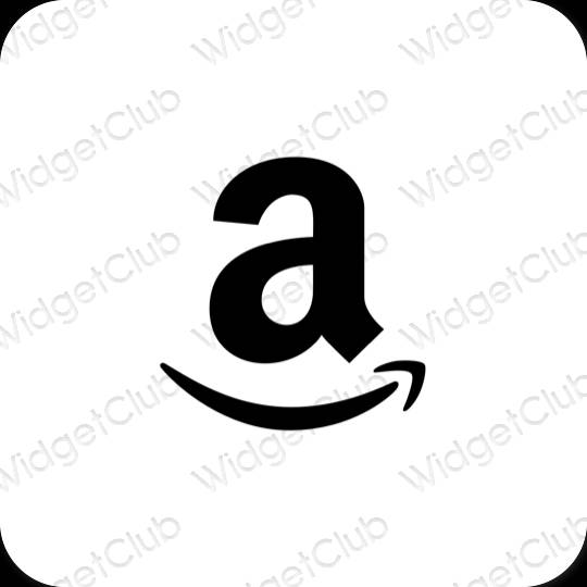 Esthetische Amazon app-pictogrammen