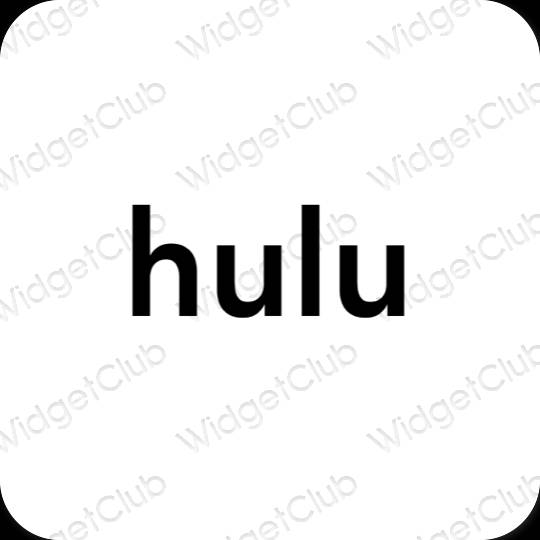 نمادهای برنامه زیباشناسی hulu