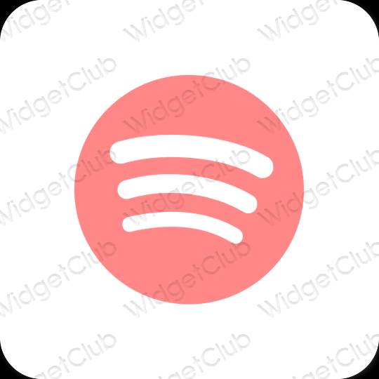 Ästhetische Spotify App-Symbole