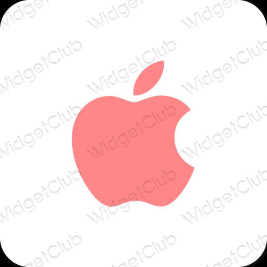 Esthetische Apple Store app-pictogrammen