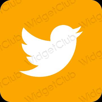 אֶסתֵטִי תפוז Twitter סמלי אפליקציה