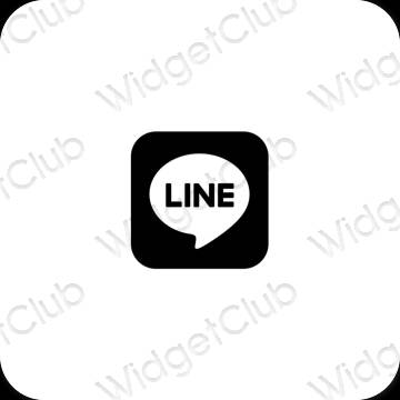 Aesthetic LINE app icons