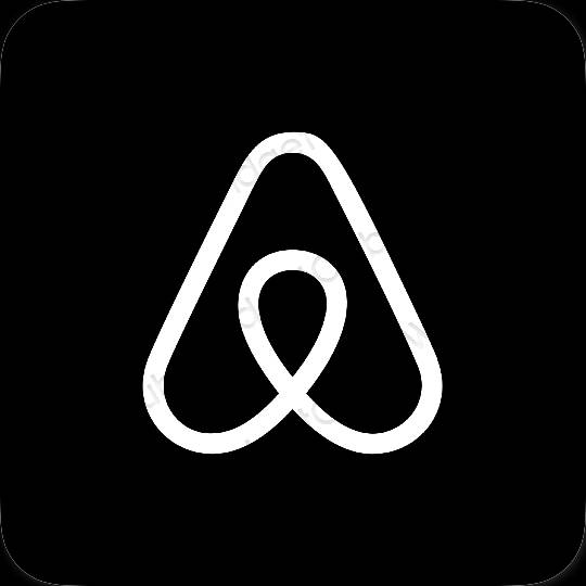 Aesthetic Airbnb app icons