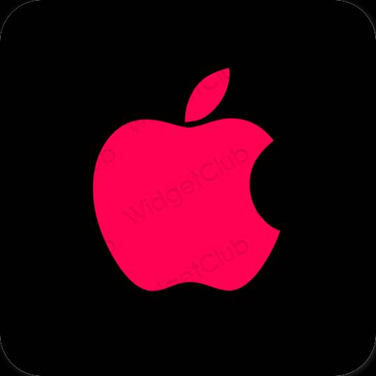 Esthetische Apple Store app-pictogrammen