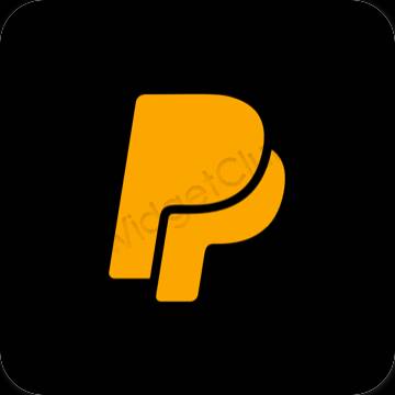 Æstetiske Paypal app-ikoner