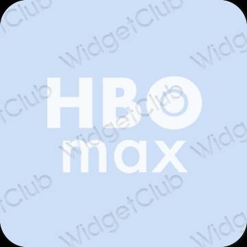 جمالي ليلكي HBO MAX أيقونات التطبيق