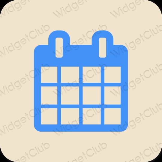 Aesthetic Calendar app icons