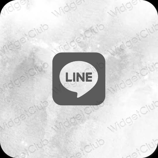 Estetske LINE ikone aplikacija