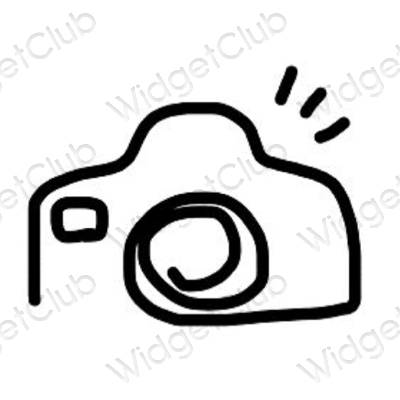 Aesthetic Camera app icons