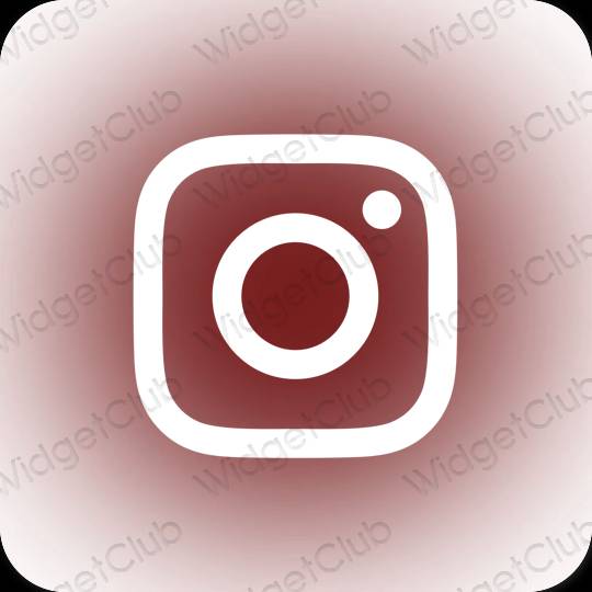 Ästhetische Instagram App-Symbole