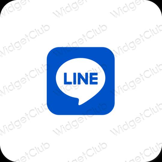 نمادهای برنامه زیباشناسی LINE