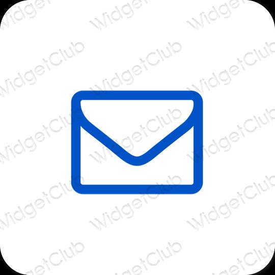 Icônes d'application Mail esthétiques