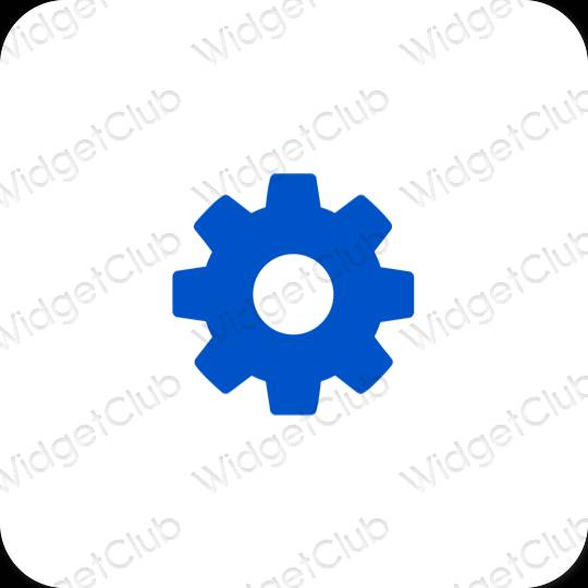 Ästhetische Settings App-Symbole