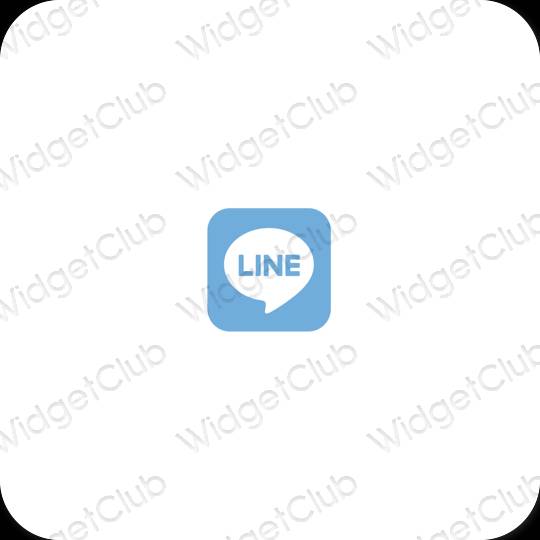 جمالية LINE أيقونات التطبيقات