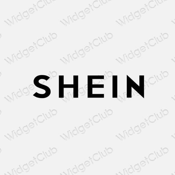 審美的 灰色的 SHEIN 應用程序圖標