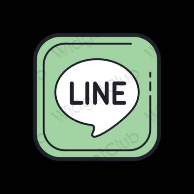 Гоо зүйн LINE програмын дүрс тэмдэг