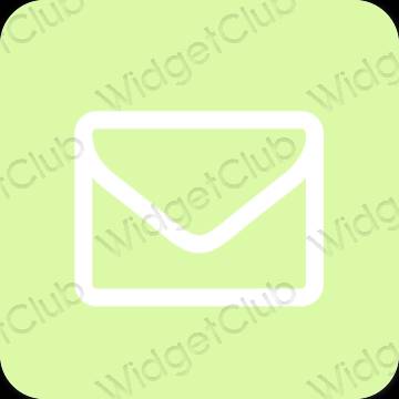 Esthetische Mail app-pictogrammen