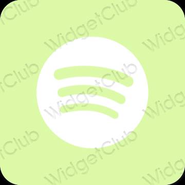 Ästhetische Spotify App-Symbole