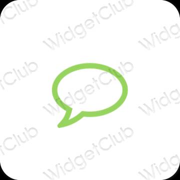 جمالية Messages أيقونات التطبيقات