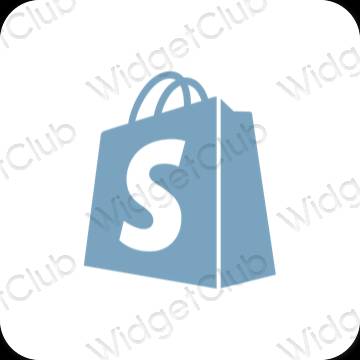 Pictograme pentru aplicații Shopify estetice