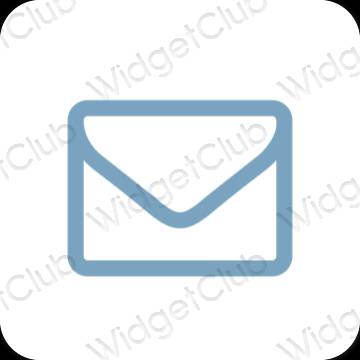 Icônes d'application Mail esthétiques