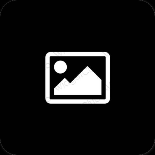 Esthetische Photos app-pictogrammen