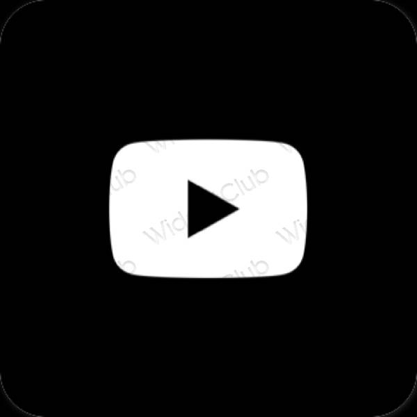 نمادهای برنامه زیباشناسی Youtube