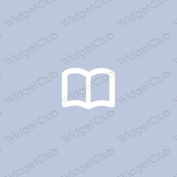 Estetyczne Books ikony aplikacji
