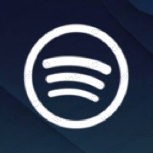 Ikon aplikasi estetika Spotify